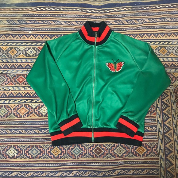 gucci butterfly jacket
